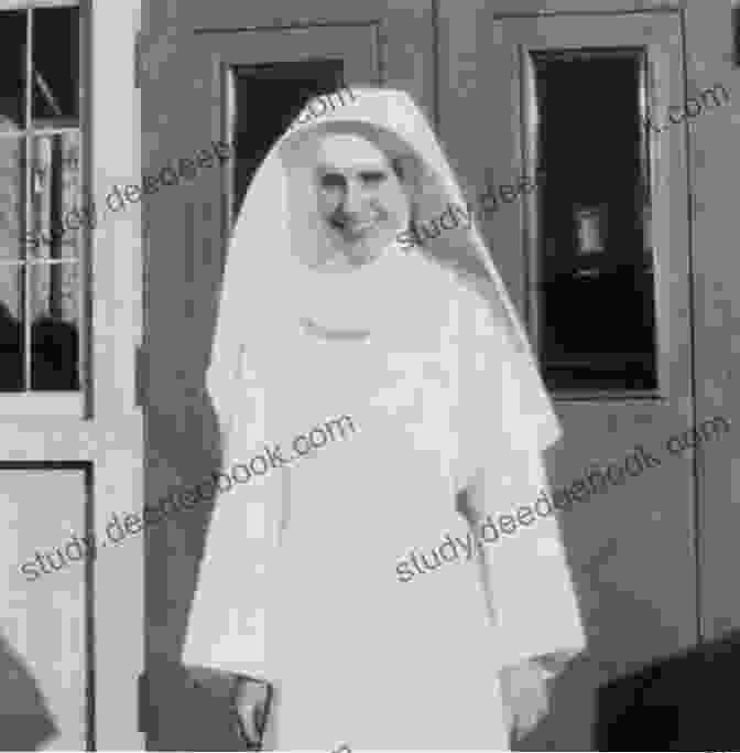 A Black And White Portrait Of Sister Sarah Pick, A Nun In A White Habit With A Dark Veil. Sister Sarah S Pick 3: The Golden Ratio S System Win Now