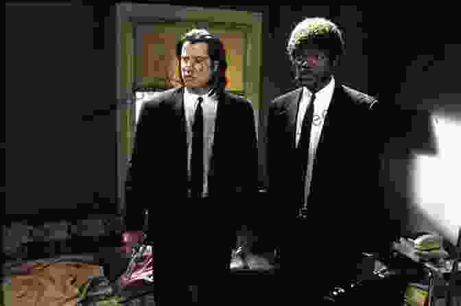 A Color Still From Pulp Fiction, Showing John Travolta And Samuel L. Jackson As Vincent Vega And Jules Winnfield Standing In The Hallway Of An Apartment. The Science Of Sci Fi Cinema: Essays On The Art And Principles Of Ten Films