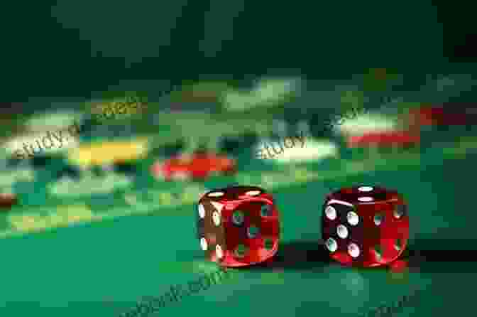 A Green Felt Craps Table With Dice And Chips On It 72 Hours At The Craps Table