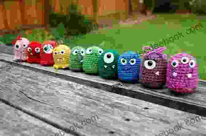 A Group Of Cute And Colorful Pocket Amigurumi Monsters Pocket Amigurumi: 20 Mini Monsters To Crochet And Collect