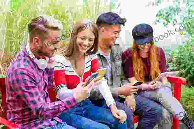 A Group Of Friends Laughing And Joking, Sitting On A Bench In A Park Faces Of Edinburgh Peter Hoffmann