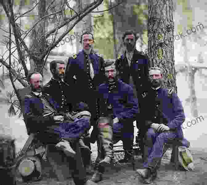 A Group Of Union And Confederate Soldiers In Battle During The American Civil War U S Grant: The Civil War Years: Grant Moves South And Grant Takes Command