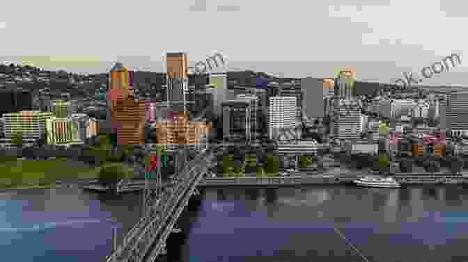 A Vibrant Aerial View Of Portland, Showcasing Its Iconic Cityscape And Lush Green Spaces. 5 Fun Free Fascinating Sights In Portland (5 Spot Ebook Travel Series)