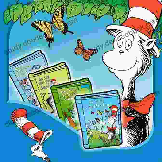 All About Birds Cat In The Hat Learning Library Cover Featuring The Cat In The Hat Wearing A Birdwatching Hat And Holding A Magnifying Glass, Surrounded By Colorful Birds Fine Feathered Friends: All About Birds (Cat In The Hat S Learning Library)