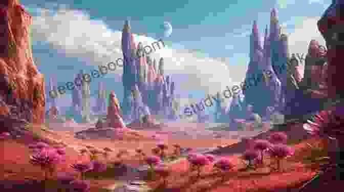 An Alien World With Vibrant Flora And Towering Mountains Nexus (The Androma Saga 2)