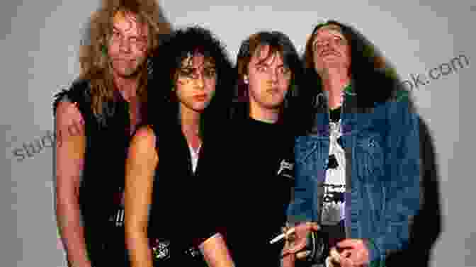 Bill Hale With Metallica Members James Hetfield, Lars Ulrich, And Kirk Hammett Metallica: Club Dayz 1982 1984 Bill Hale