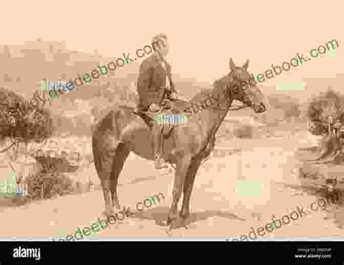 Black And White Photograph Of A Group Of Men On Horseback, Riding Through A Rugged Landscape. Notorious Telluride: Wicked Tales From San Miguel County