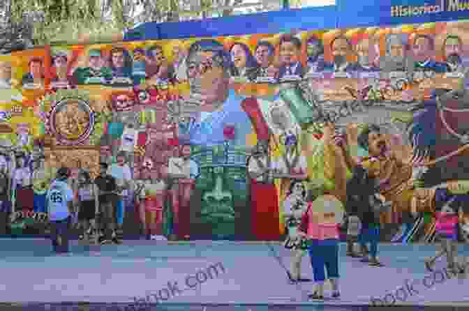 Colorful Mural Depicting Scenes Of Mexican Culture, Adorning A Wall In Guadalupe Neighborhood Guadalupe In New York: Devotion And The Struggle For Citizenship Rights Among Mexican Immigrants