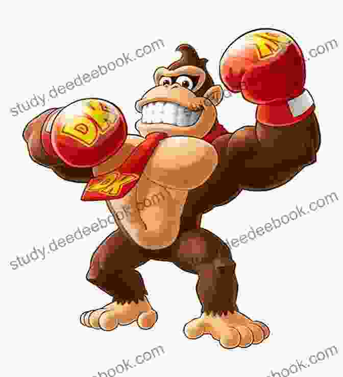 DK Great DK, A Large Donkey Kong With A Red Headband And Boxing Gloves Banned (DK Great) DK