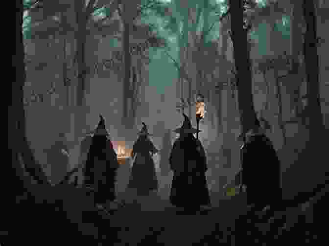 Jonathan Curse Standing Face To Face With A Coven Of Witches In A Dark And Eerie Forest The Witches Of Hant Hollow: Jonathan S Curse