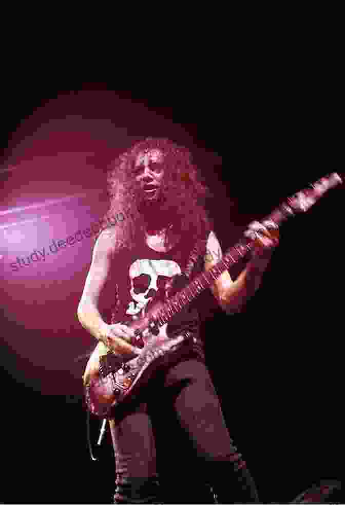 Kirk Hammett Performing Live With Metallica In 1984; His Guitar Playing Is Visible In The Foreground Metallica: Club Dayz 1982 1984 Bill Hale