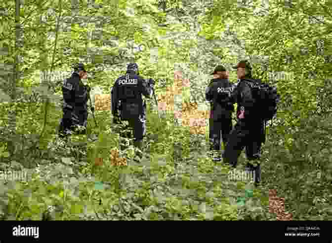 Photograph Of A Search Party Combing Through A Wooded Area, Looking For Clues To Sandi Ward's Disappearance The Astonishing Thing Sandi Ward