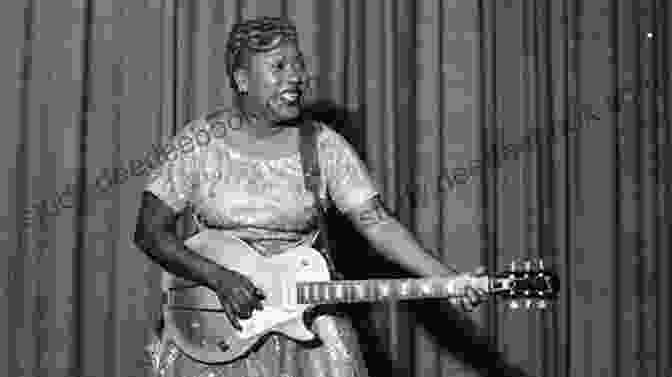 Sister Rosetta Tharpe Performing Live In The 1940s, Holding An Electric Guitar And Wearing A Long Flowing Dress. Shout Sister Shout : The Untold Story Of Rock And Roll Trailblazer Sister Rosetta Tharpe