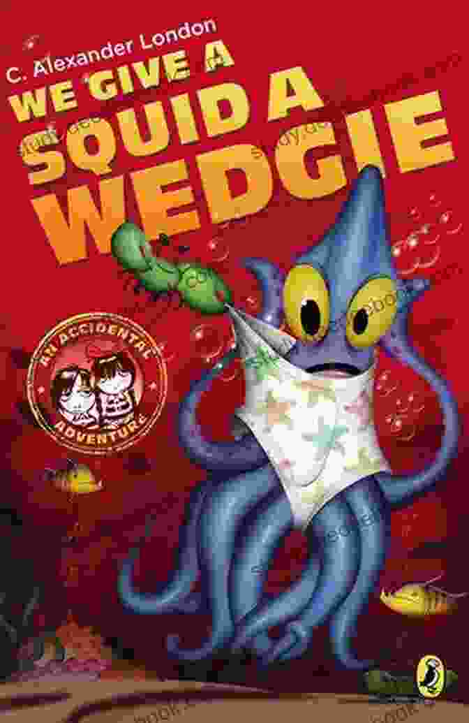 Squid Wedgie Drifting Through The Air Amidst Seagulls We Give A Squid A Wedgie (An Accidental Adventure 3)