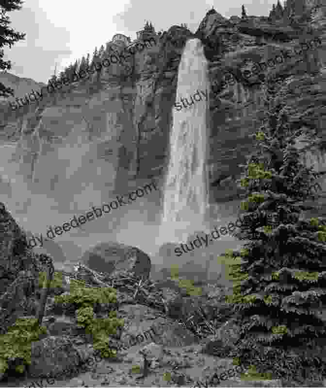 The Bridal Veil Falls And Town Of Telluride, Colorado, From A Hillside In The Surrounding Mountains Notorious Telluride: Wicked Tales From San Miguel County