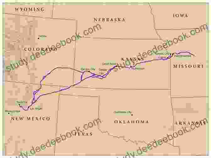 The Iconic Santa Fe Trail Winding Through The Vast American Landscape The Santa Fe Trail: A Twentieth Century Excursion