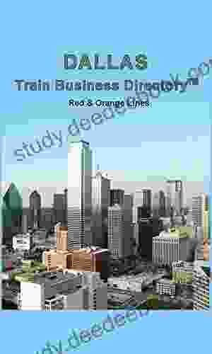 Dallas Light Rail Train Business Directory Travel Guide Red Orange Lines (2024)