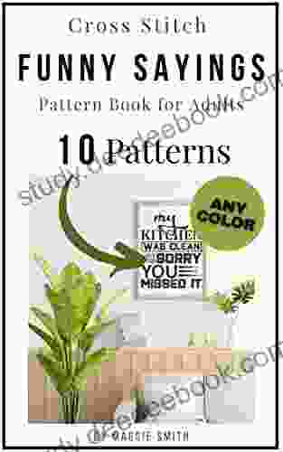 Funny Cross Stitch Sayings Pattern For Adults: Large Counted Snarky Designs For Simple Stitching Customizable Colors (Funny Sayings Cross Stitch Patterns 1)