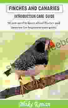 FINCHES AND CANARIES INTRODUCTION CARE GUIDE: All You Need To Know About Finches And Canaries For Beginners Care Guide
