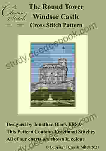 The Round Tower Windsor Castle Cross Stitch Pattern